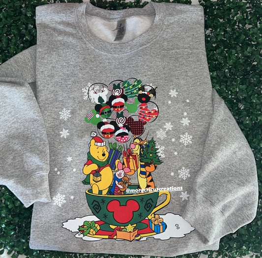 Pooh Christmas Crewneck